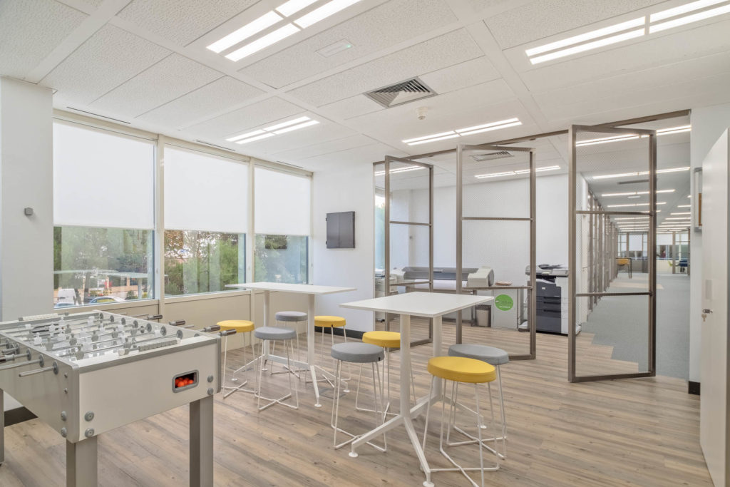 Ivory MGMT - Oficinas Cegelec - Diseño de interiores, gestión de espacio, construcción, equipamiento para oficinas, reformas