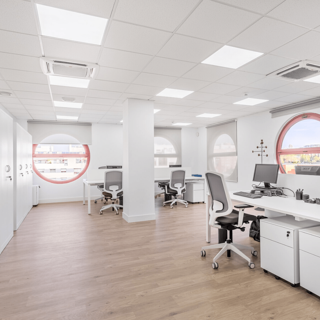 Proyecto oficinas sedigas, diseño de oficinas, Ivory