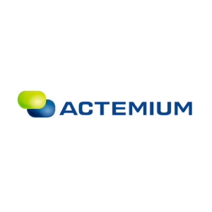 Logo Actemium - Diseño y creación de espacios - Oficinas - Clientes Ivory