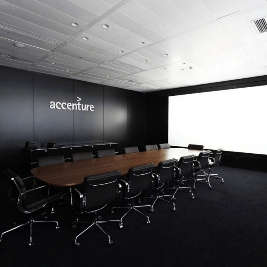 Oficinas Accentures, diseño de oficinas, Ivory